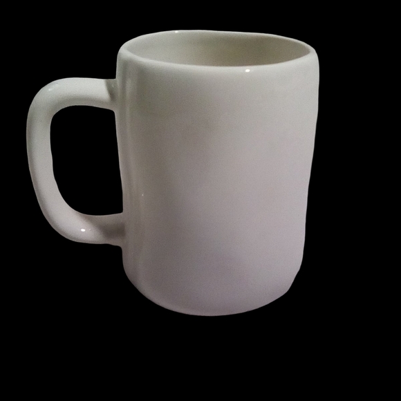 Rae Dunn Minimalist White Ceramic Travel Mug for Dining - Picture 4 of 6